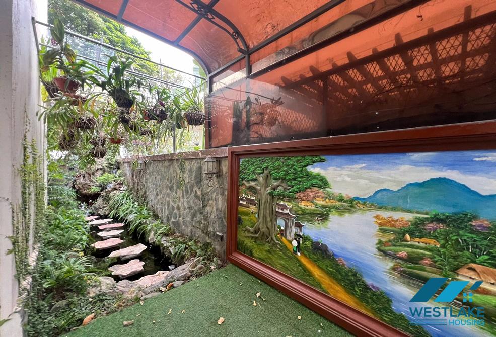 A beautifu house with garden for rent in Gamuda Garden, Hoang Mai District