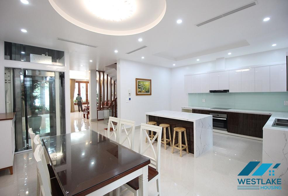 A brand new villa in K Block with elevator for rent in Ciputra Compound