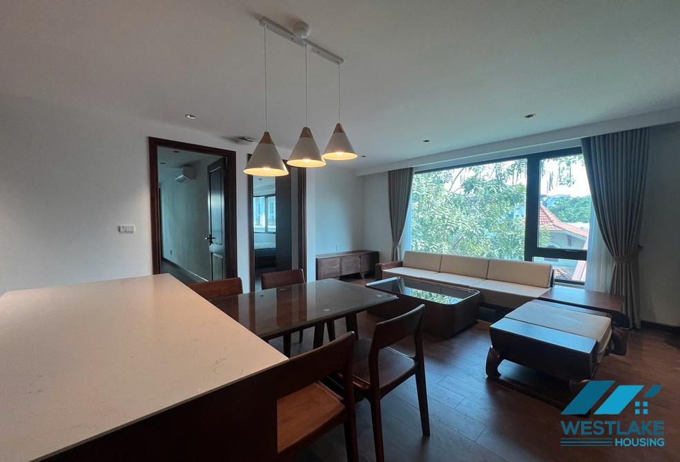 A cozy 2 bedroom apartment for rent in Truc Bach st, Ba Dinh district.