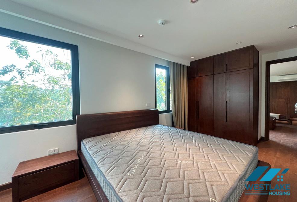 A cozy 2 bedroom apartment for rent in Truc Bach st, Ba Dinh district.