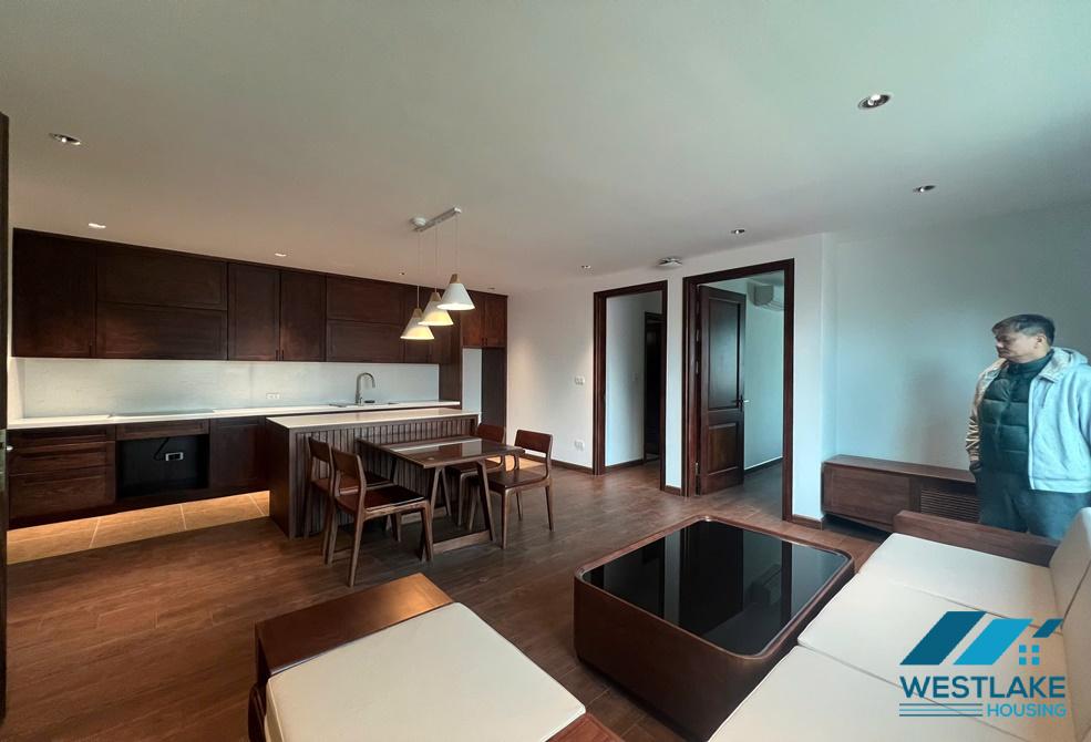 A cozy 2 bedroom apartment for rent in Truc Bach st, Ba Dinh district.