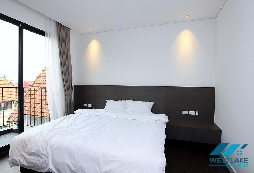 Amazing lake view and modern 04-bedroom serviced apartment for rent in Tay Ho, Ha Noi