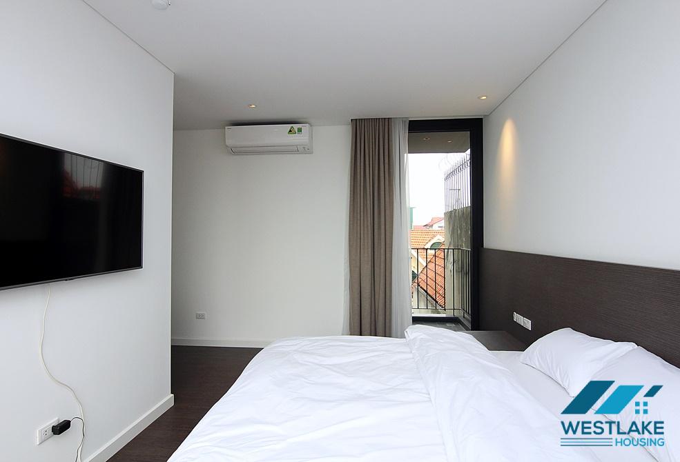 Amazing lake view and modern 04-bedroom serviced apartment for rent in Tay Ho, Ha Noi