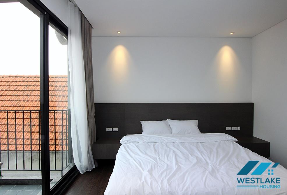 Amazing lake view and modern 04-bedroom serviced apartment for rent in Tay Ho, Ha Noi