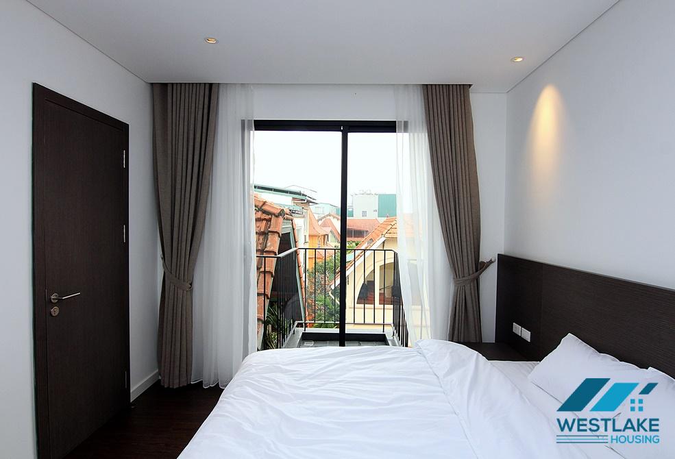 Amazing lake view and modern 04-bedroom serviced apartment for rent in Tay Ho, Ha Noi