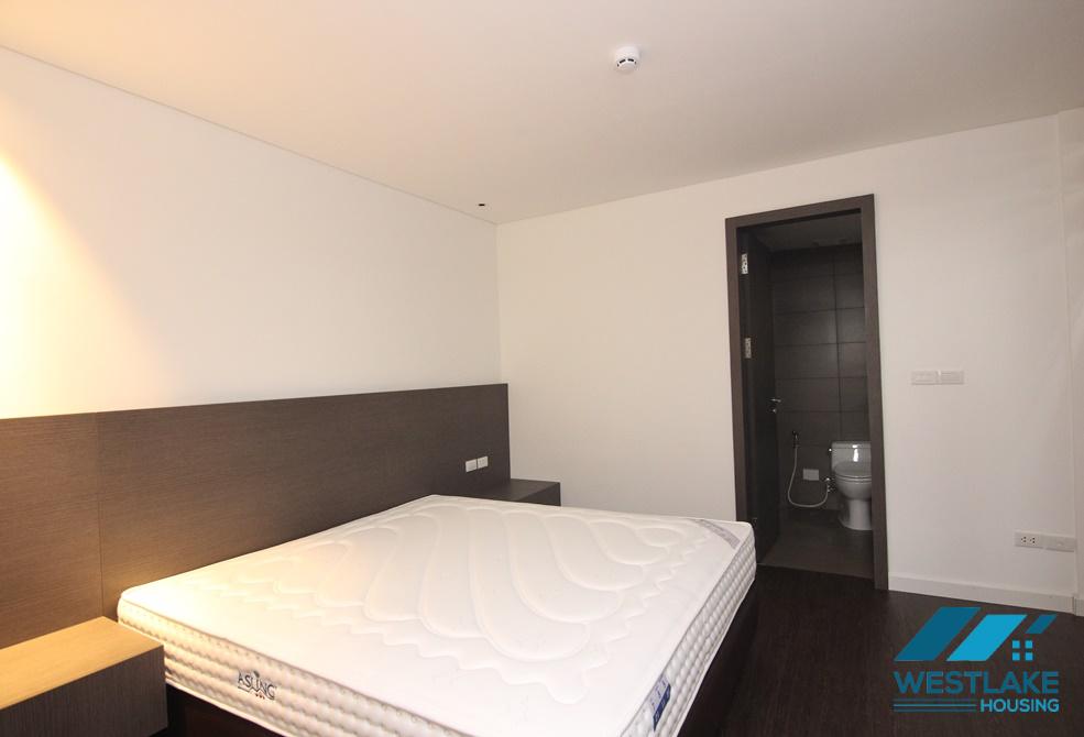 Modern and clean one bedroom apartment on ground floor for rent on Quang Khanh Street, Tay Ho