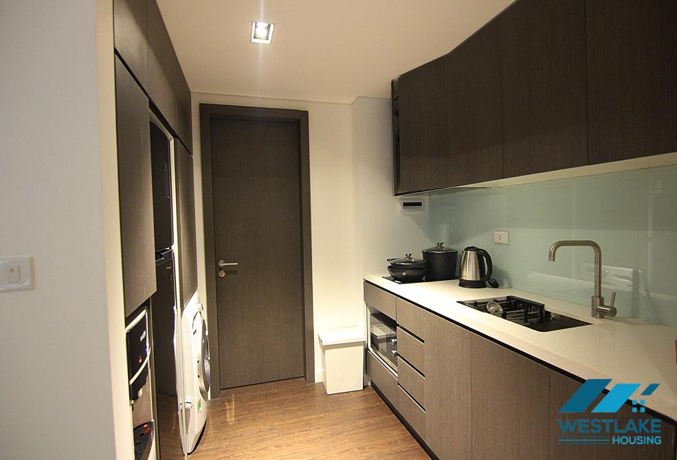 One bedroom apartment with nice courtyard for rent in Dang Thai Mai area, Tay Ho, Ha Noi