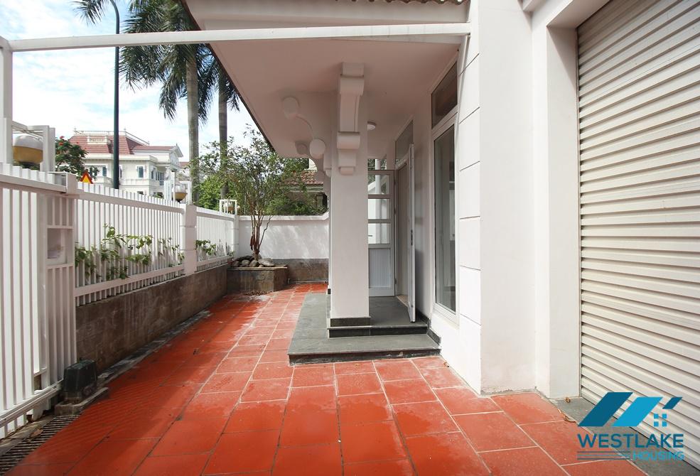 Good priced unfurnished villa for rent in Ciputra T Block