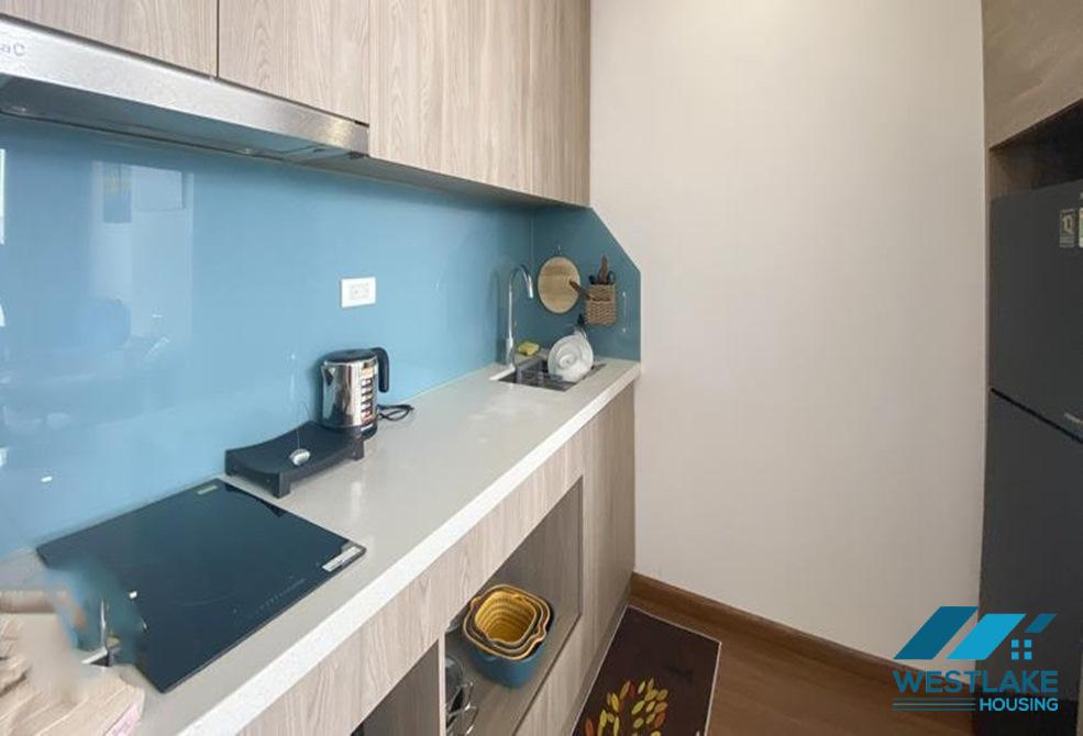 Nice one bedroom serviced apartment for rent on Xuan Dieu area, Tay Ho, Hanoi