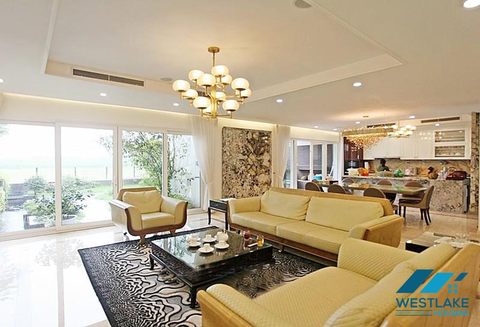 A beautiful with modern design for rent in Ciputra, Tay ho, Ha noi