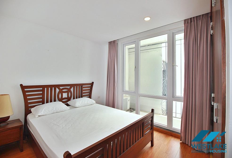 Spacious 03-bedrooms apartment with lots of nature light for rent in Tay Ho, Hanoi