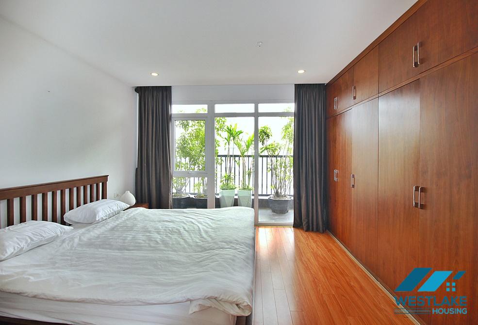 Spacious 03-bedrooms apartment with lots of nature light for rent in Tay Ho, Hanoi