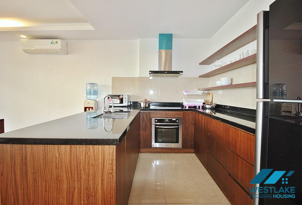 Spacious 03-bedrooms apartment with lots of nature light for rent in Tay Ho, Hanoi