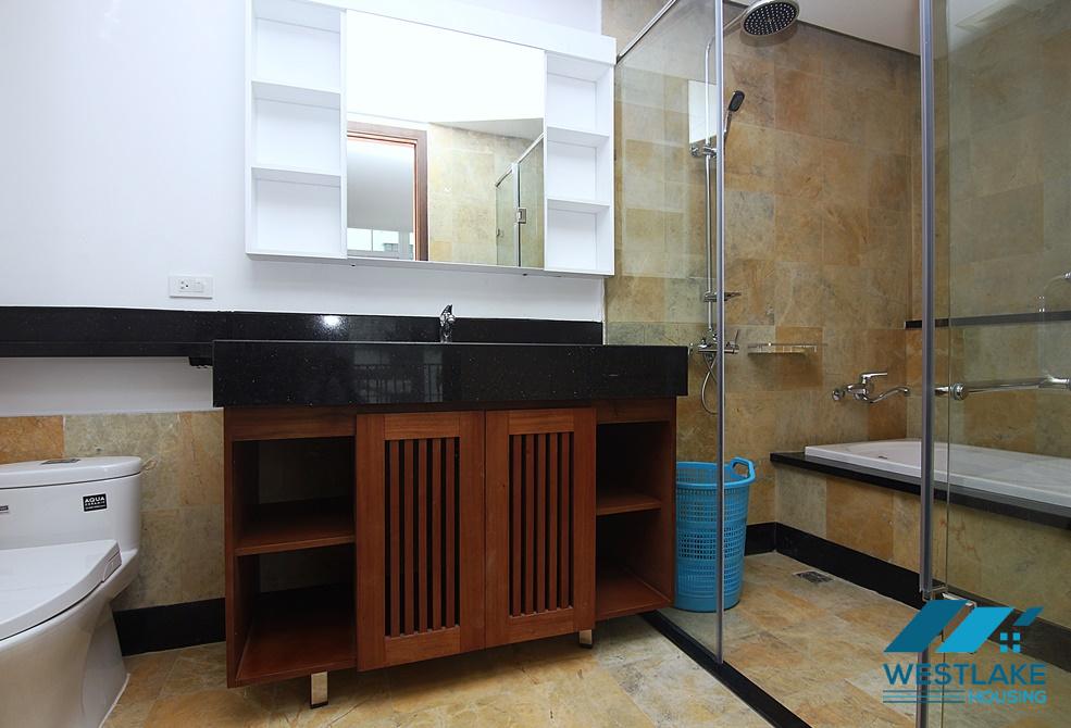 Fully serviced and spacious 03 bedrooms apartment for rent on Tu Hoa Street, Tay Ho, Hanoi