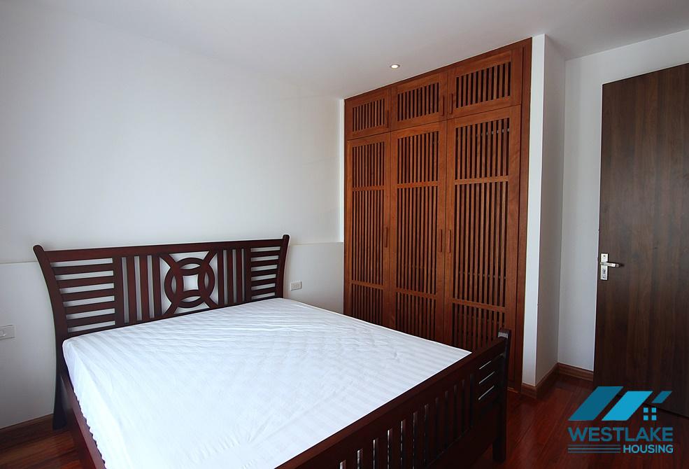 Fully serviced and spacious 03 bedrooms apartment for rent on Tu Hoa Street, Tay Ho, Hanoi