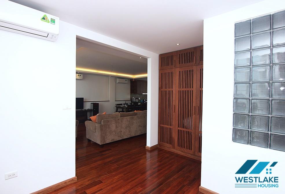 Fully serviced and spacious 03 bedrooms apartment for rent on Tu Hoa Street, Tay Ho, Hanoi