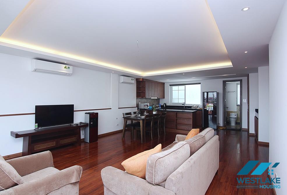 Fully serviced and spacious 03 bedrooms apartment for rent on Tu Hoa Street, Tay Ho, Hanoi