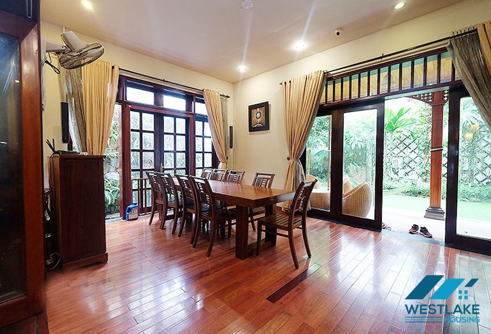 Beautiful house for rent in C block, Ciputra, Hanoi