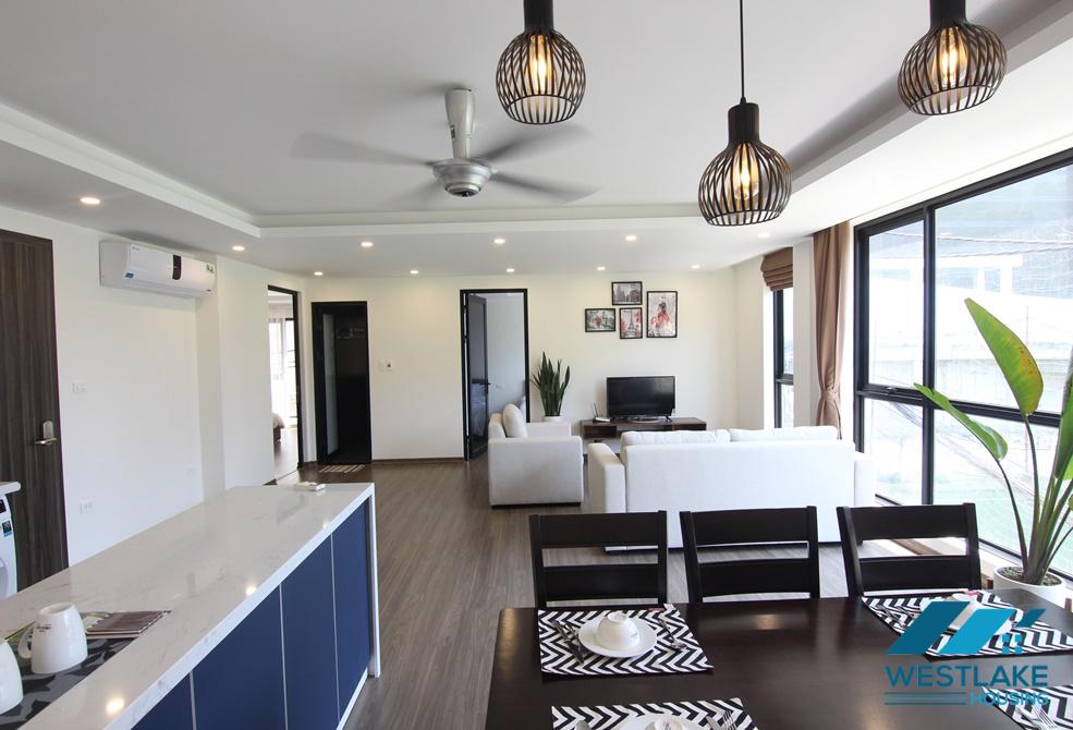 Good designed 02 bedrooms apartment for rent on Dang Thai Mai, Tay Ho, Hanoi