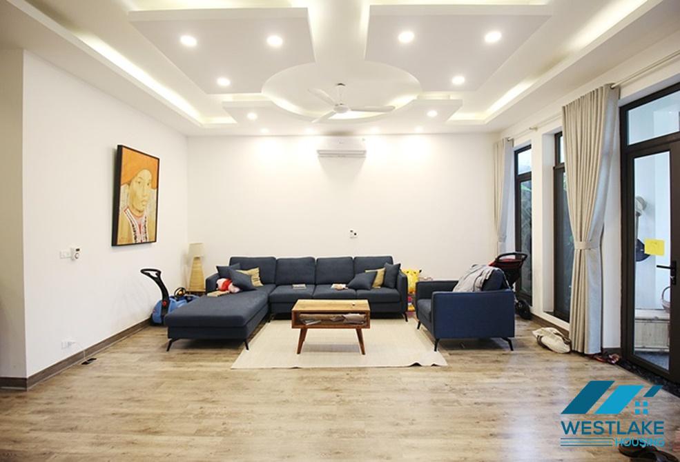 A newly-renovated house in modern styling for rent in Ciputra D Block