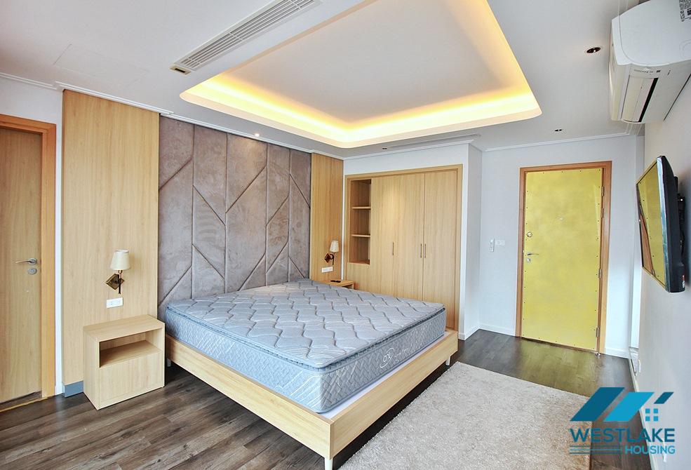 Modern 03 bedrooms with large balcony for rent on To Ngoc Van, Tay Ho, Hanoi