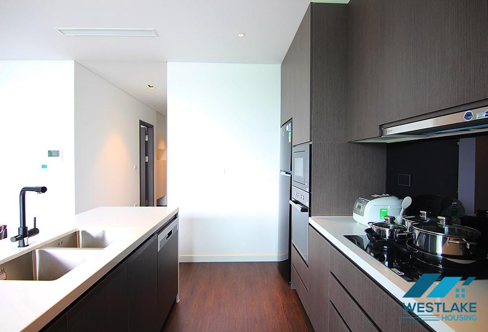 Well-designed and modern 02 bedrooms apartment for rent on Tu Hoa, Tay Ho, Hanoi