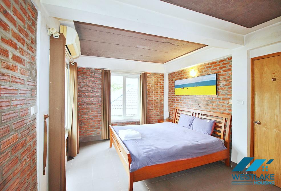 Cosy and spacious one bedroom apartment for rent on Tay Ho street, Tay Ho, Ha Noi