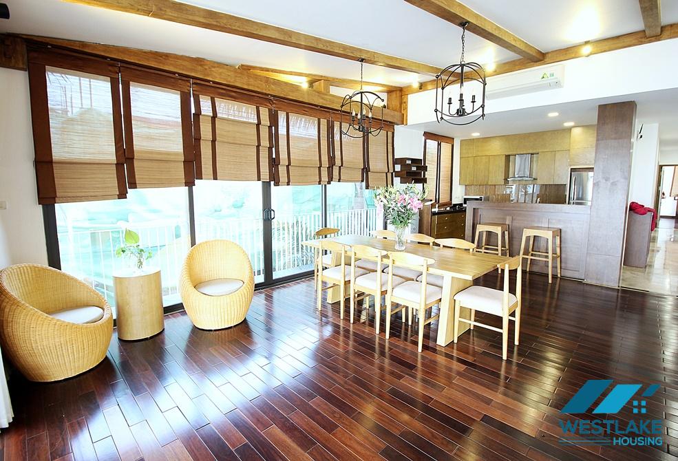 Beautiful modern apartment on Weslake side, Tay Ho, Ha Noi for rent