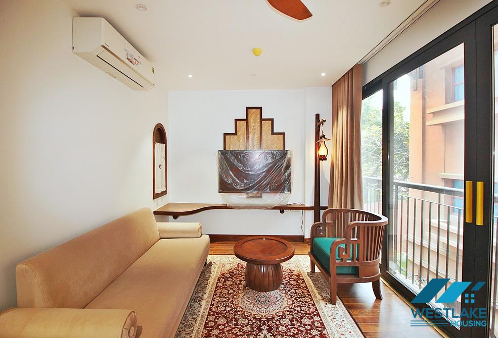 Brand new Japanese style 02 bedroom apartment for rent in Tay Ho, Ha Noi