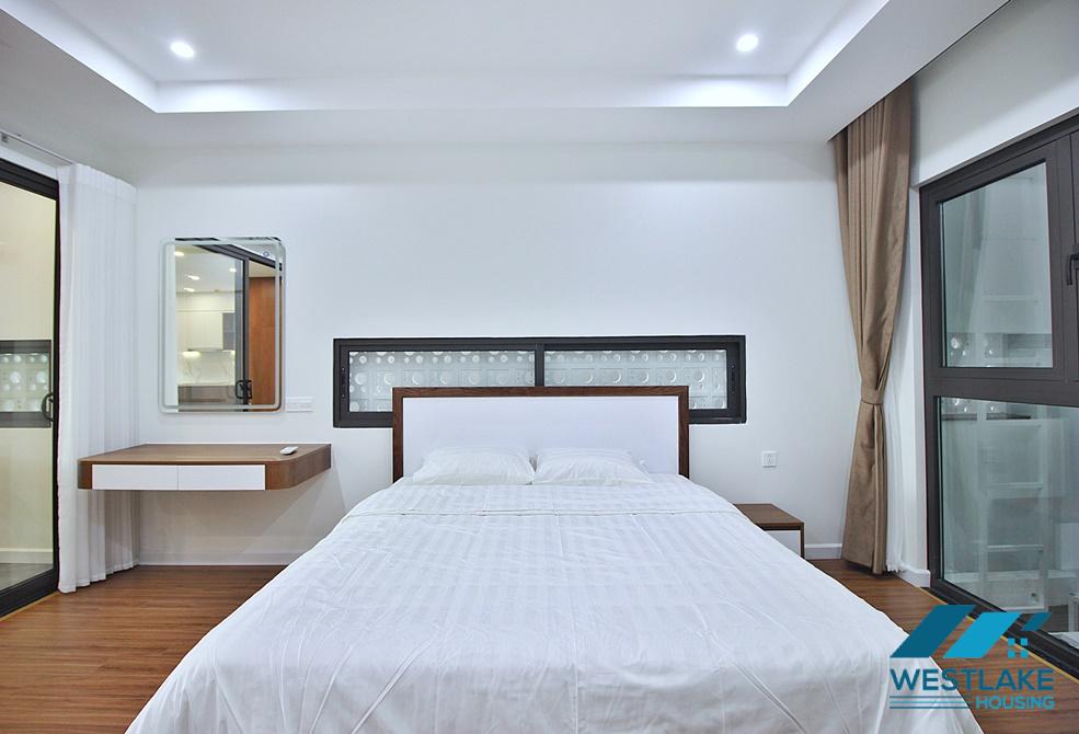 Beautiful and bright one bedroom apartment for rent in Tay Ho, Ha Noi