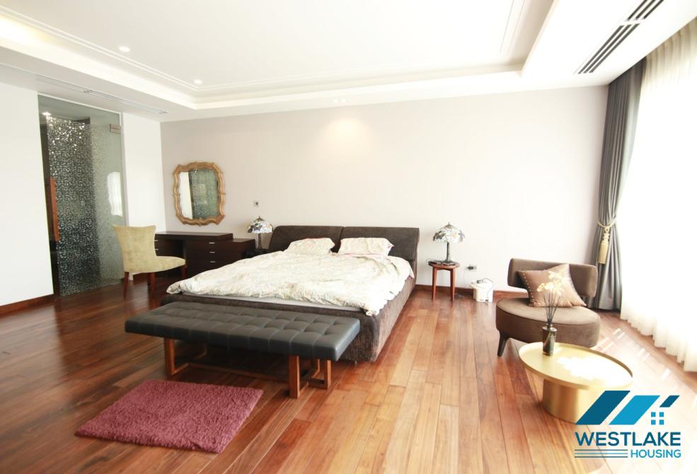 Fully furnished, spacious villa for rent in Q Block, Ciputra area, Ha Noi