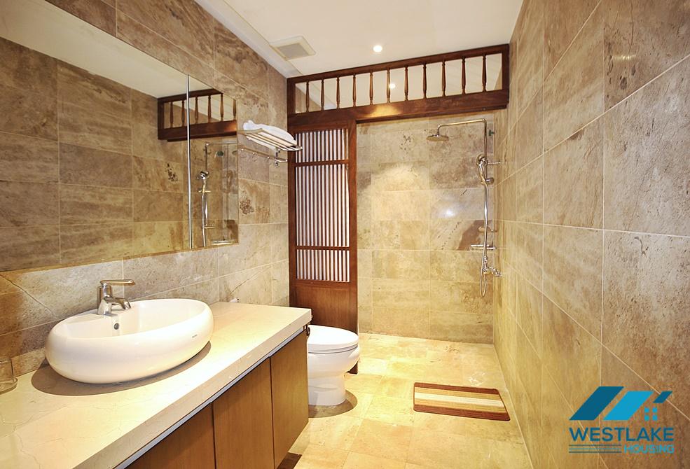 High quality 03-bedroom apartment for rent in Tay Ho, Ha Noi