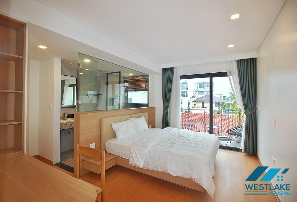 Brand new 02 bedrooms apartment for rent on Xuan Dieu street, Tay Ho, Ha Noi