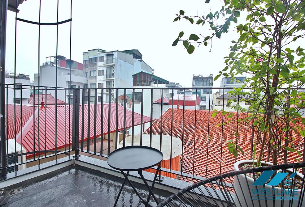 Brand new 02 bedrooms apartment for rent on Xuan Dieu street, Tay Ho, Ha Noi