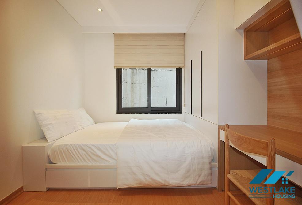 Brand new 02 bedrooms apartment for rent on Xuan Dieu street, Tay Ho, Ha Noi