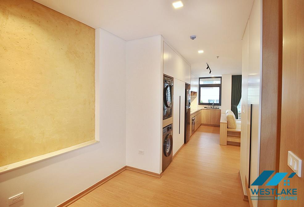 Brand new 02 bedrooms apartment for rent on Xuan Dieu street, Tay Ho, Ha Noi