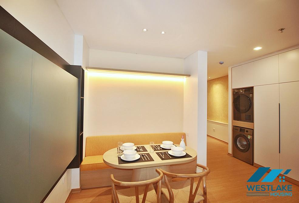 Brand new 02 bedrooms apartment for rent on Xuan Dieu street, Tay Ho, Ha Noi