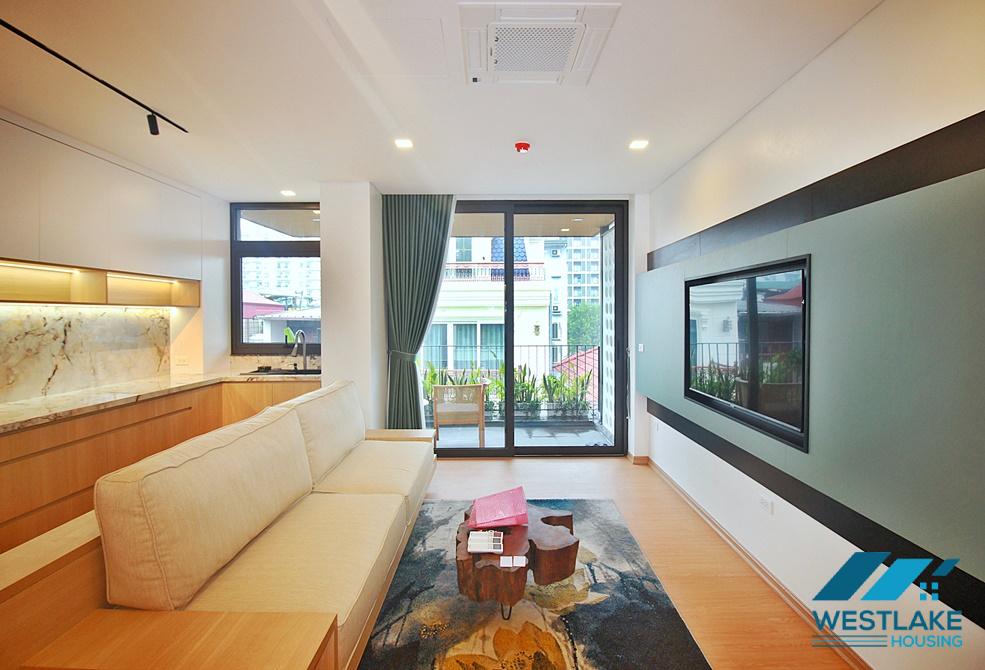 Brand new 02 bedrooms apartment for rent on Xuan Dieu street, Tay Ho, Ha Noi