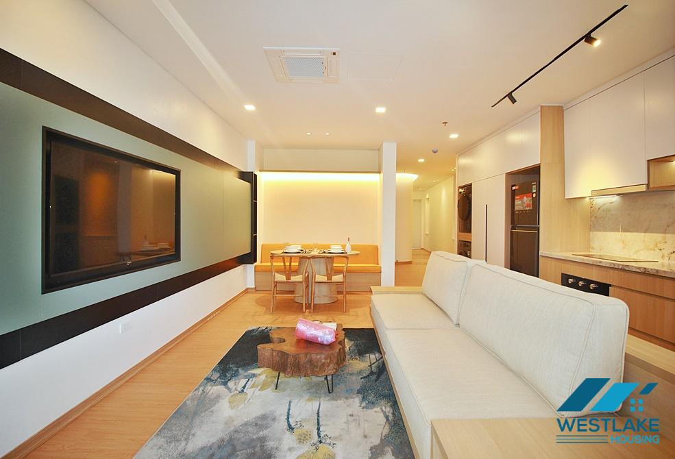 Brand new 02 bedrooms apartment for rent on Xuan Dieu street, Tay Ho, Ha Noi