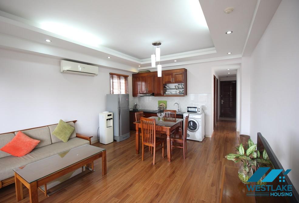 Affordable price and spacious one bedroom apartment for rent in Truc Bach area, Ba Dinh, Ha Noi