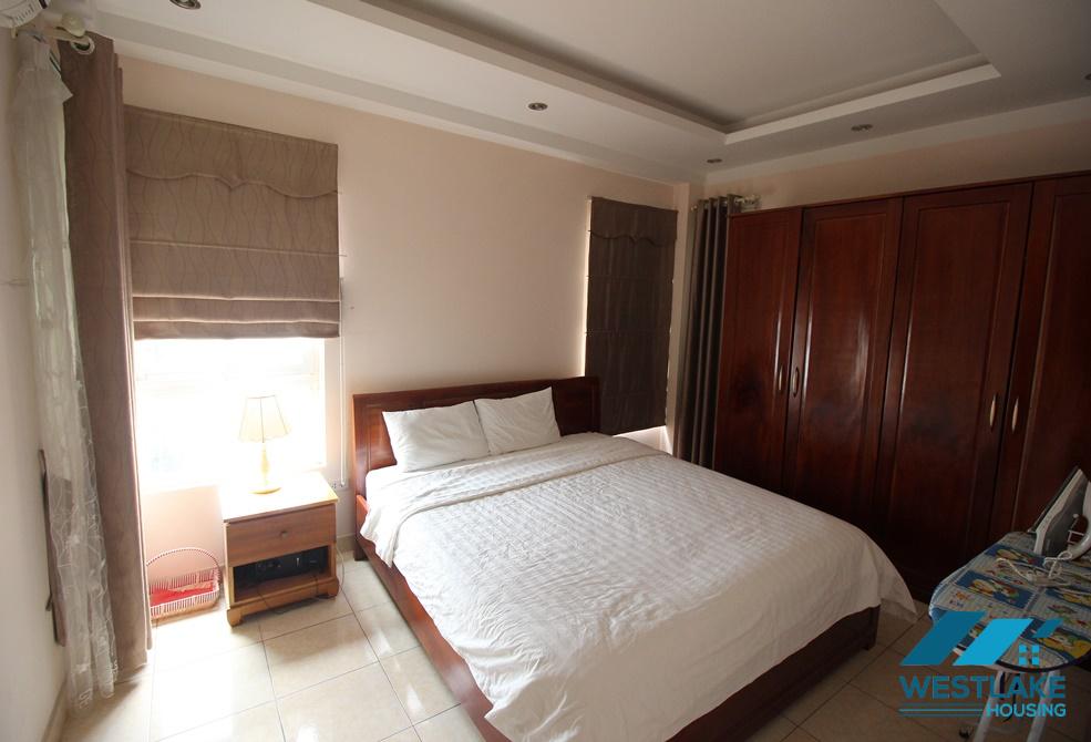 Affordable price and spacious one bedroom apartment for rent in Truc Bach area, Ba Dinh, Ha Noi