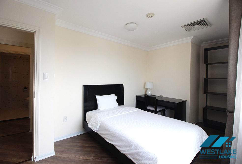 A high-end spacious two-bedroom apartment with free luxury services in Truc Bach area, Ba Dinh