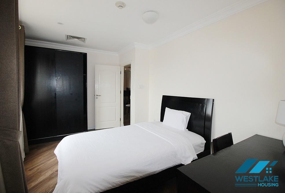 A high-end spacious two-bedroom apartment with free luxury services in Truc Bach area, Ba Dinh