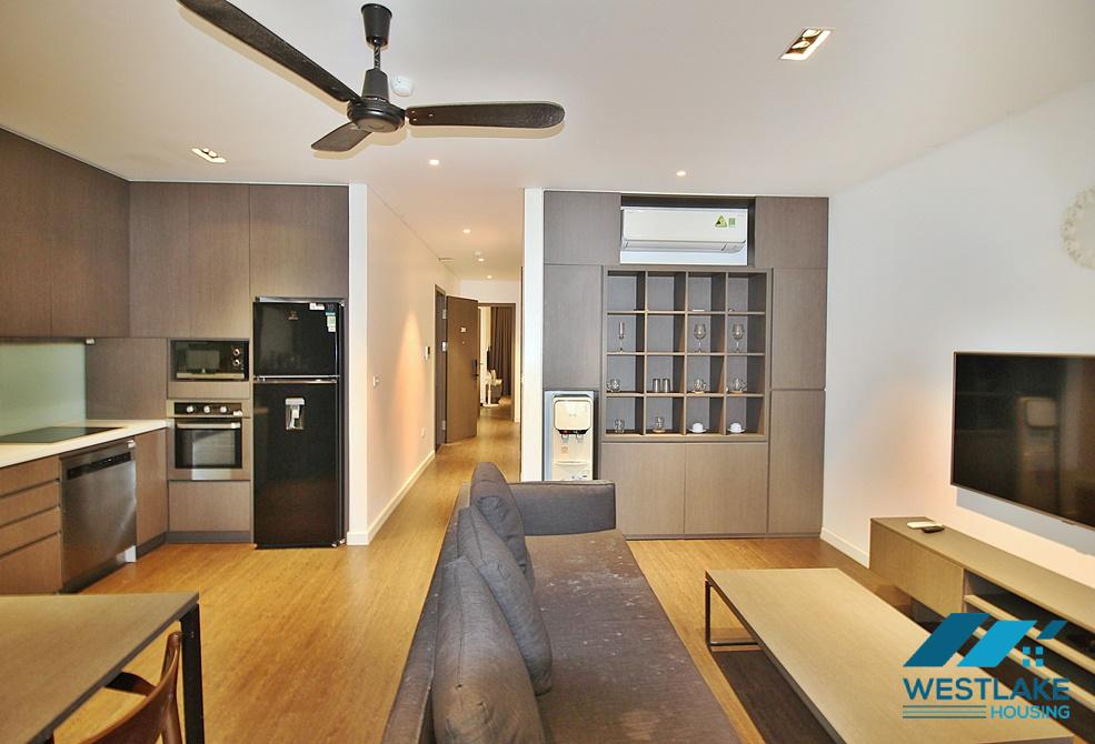 Affordable price and modern 02 bedrooms apartment for rent on Xuan Dieu street, Tay Ho, Ha Noi