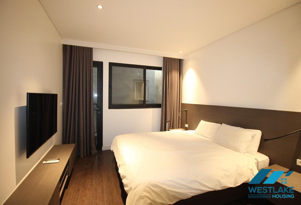 Affordable price and modern 02 bedrooms apartment for rent on Xuan Dieu street, Tay Ho, Ha Noi