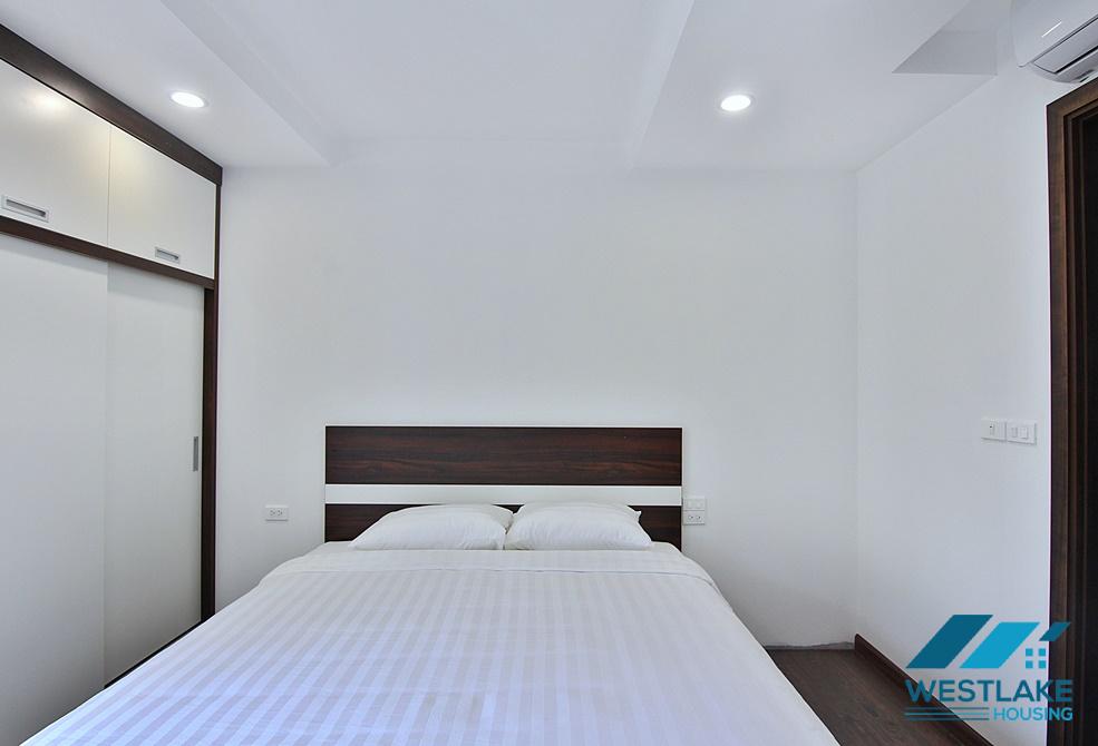 Large balcony and spacious one bedroom apartment for rent in in Dang Thai Mai area, Tay Ho, Ha Noi