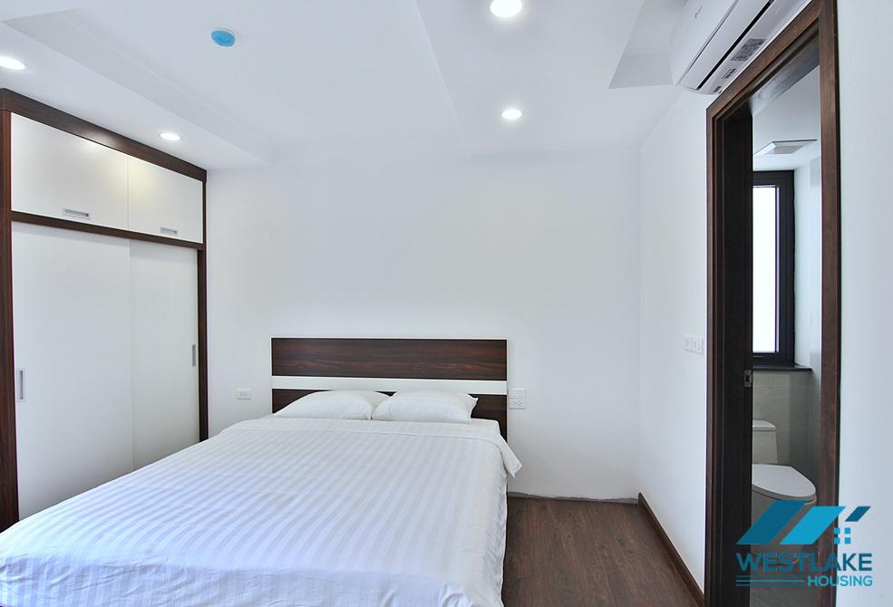 Large balcony and spacious one bedroom apartment for rent in in Dang Thai Mai area, Tay Ho, Ha Noi