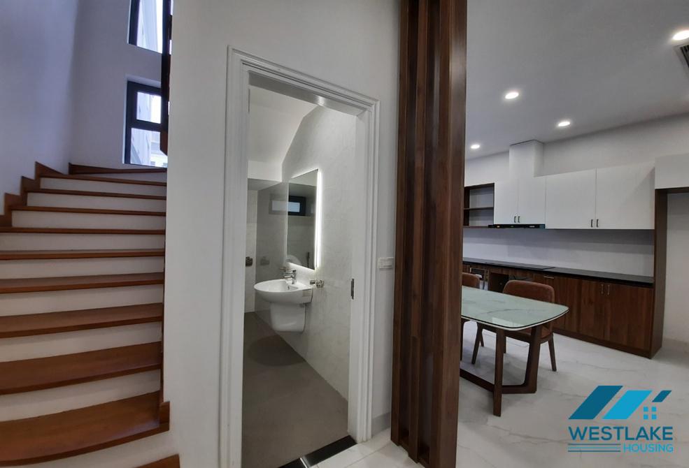 House for rent with modern new interior in Vinhomes Harmony Hanoi