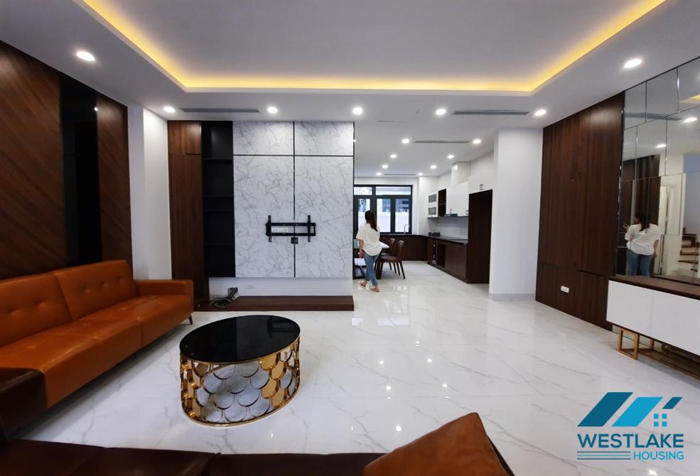 House for rent with modern new interior in Vinhomes Harmony Hanoi