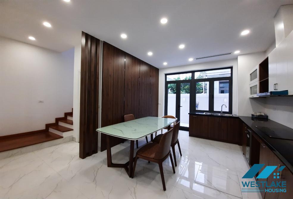 House for rent with modern new interior in Vinhomes Harmony Hanoi